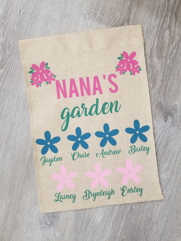 Nana's Garden Flag