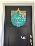 Home Sweet Home Round Sign